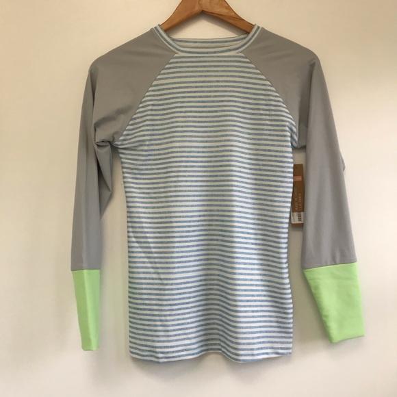 Seea Other - NWT Seea doheny Long sleeve striped rash guard